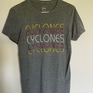 Gear For Sports Gray Cyclones Tee